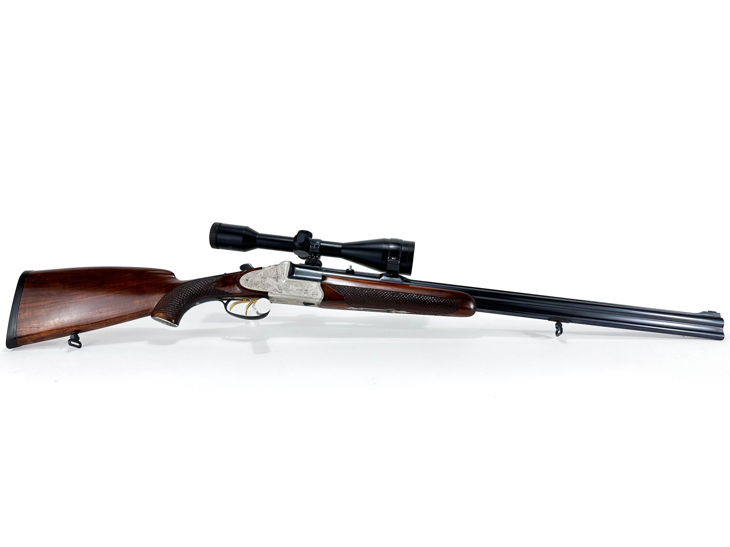 Kulobrok Franz Sodia Ferlach 7x65R 16/70 - součástí optika Kahles Helia 8x50.